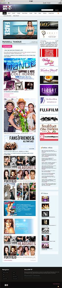 Hawaii Web Designer My RT