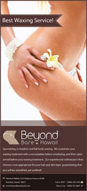 Beyond Bare Hawaii Flyer Design